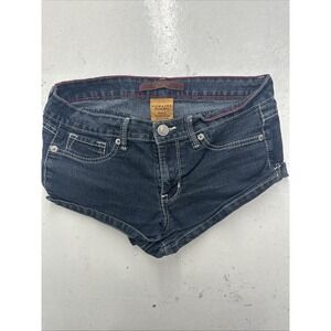 Domaine Brand Jean Shorts Dark Blue Denim Junior Size 7